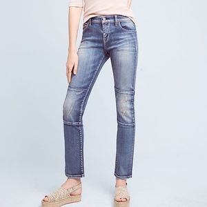 Pilcro Parallel Mid Rise Straight Leg Jean Size 27